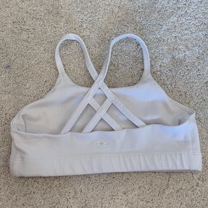 White Athleta Girl Got Your Back Bra Size M 8/10